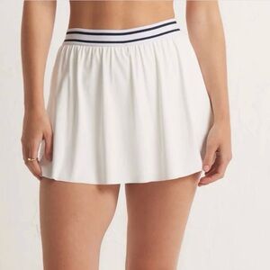 Z Supply White Active Skirt